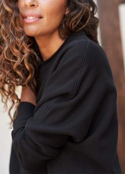 Frank&Eileen スウェットカットソー Frank & Eileen | Anna Long Sleeve Capelet | Triple Fleece