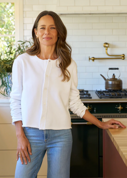 Frank & Eileen | Jackie Sweatshirt Cardigan | Triple Terry - The