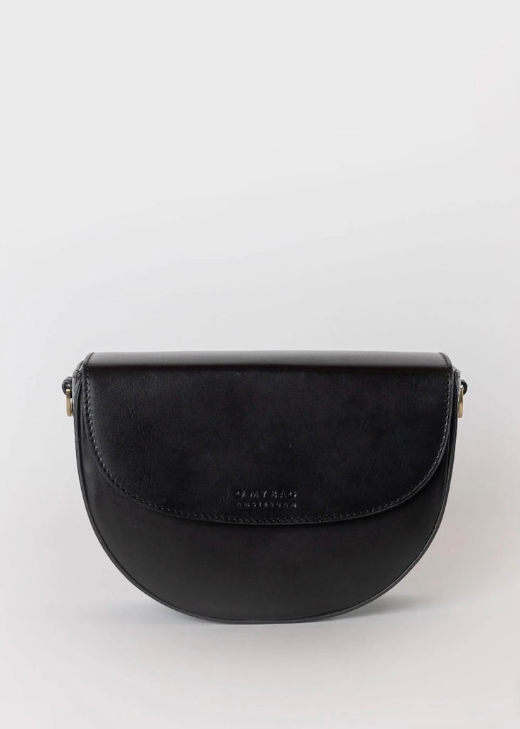 O My Bag | Ava Black Classic Leather