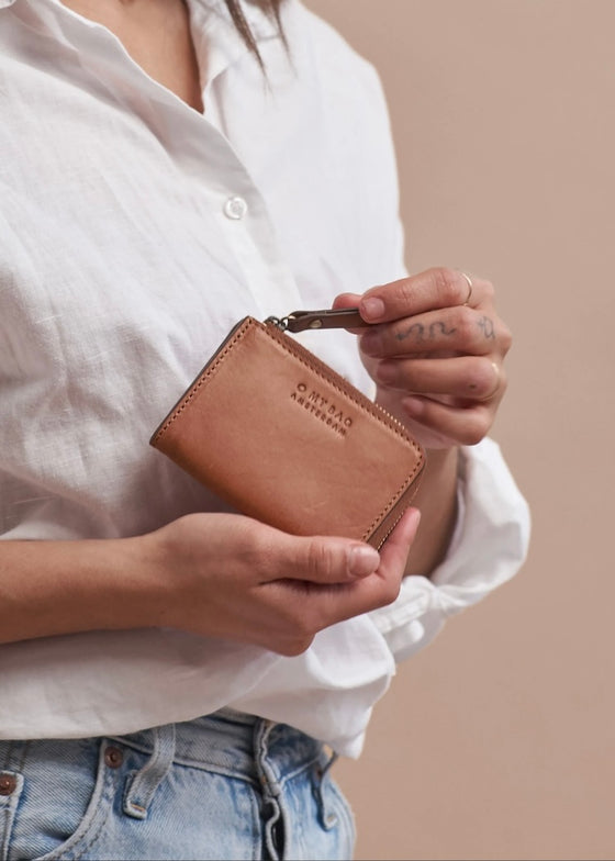 O My Bag | Coco Coin Purse Cognac Classic Leather