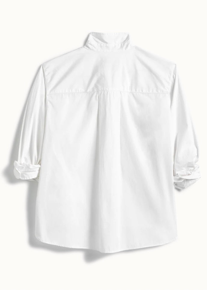 Frank & Eileen | Silvio Superluxe Button-Up Shirt - White