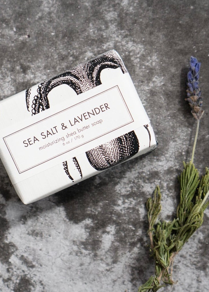 Formulary 55 | Shea Butter Soap | Sea Salt + Lavender