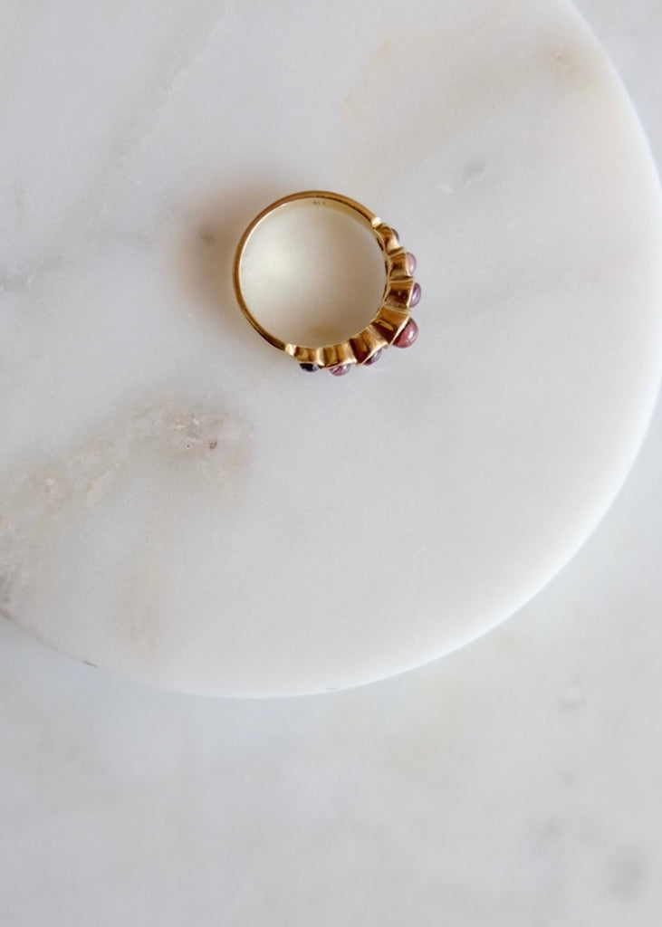 14k Gold Tourmaline Ring