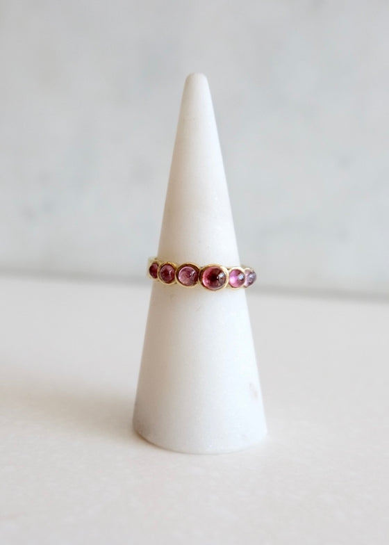 14k Gold Tourmaline Ring