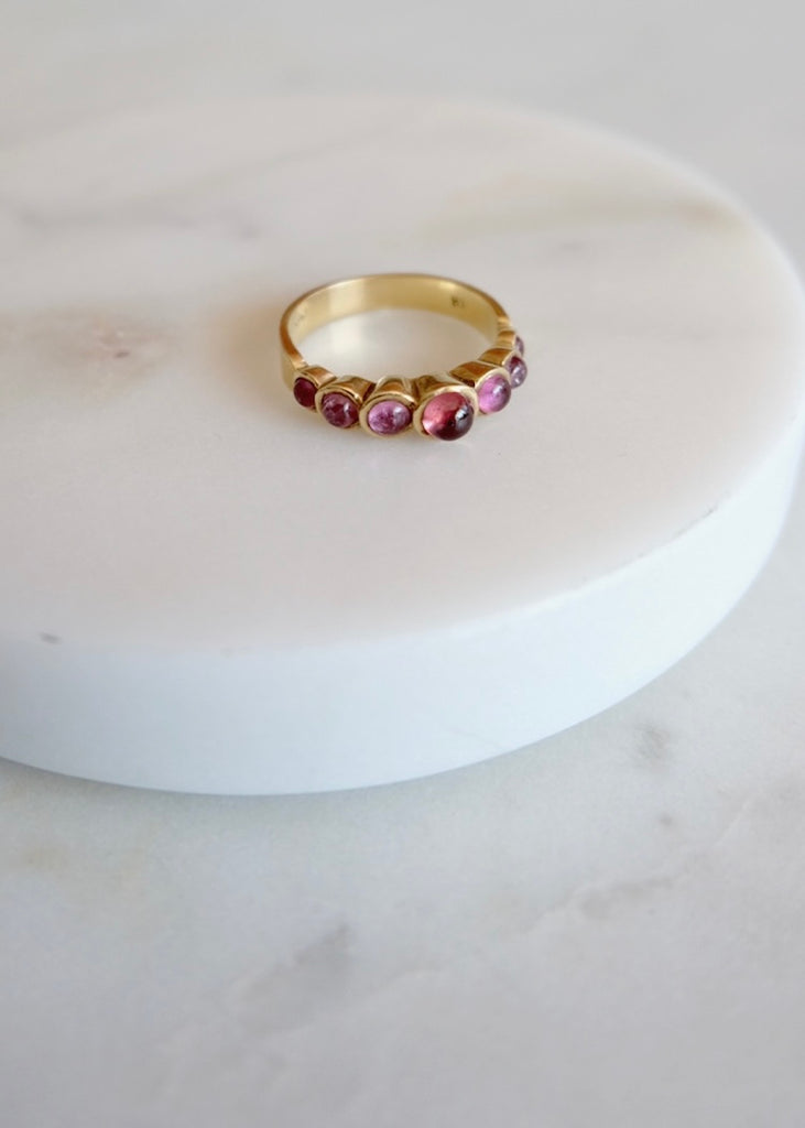 14k Gold Tourmaline Ring
