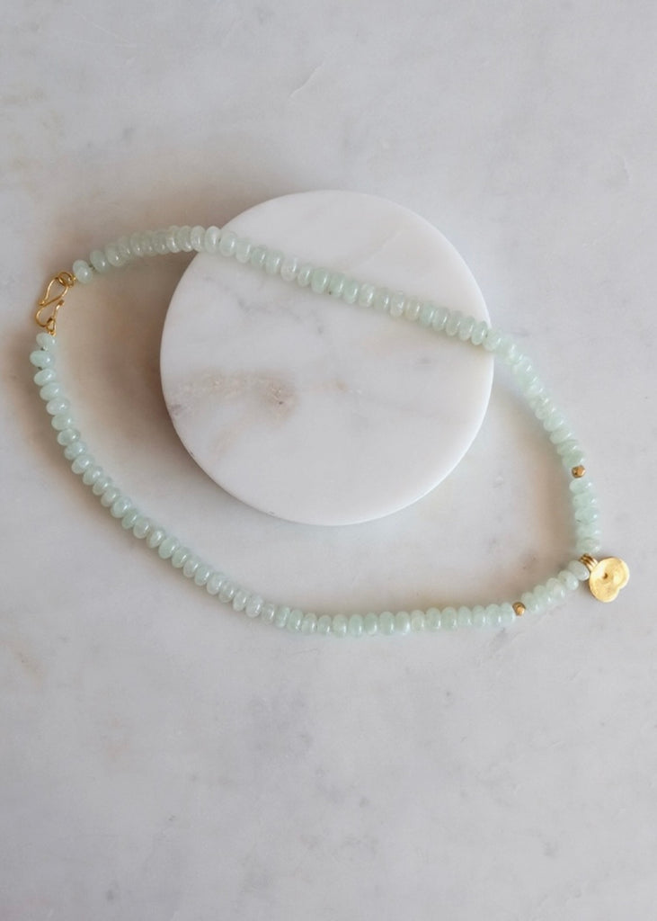 18k Chalcedony Necklace