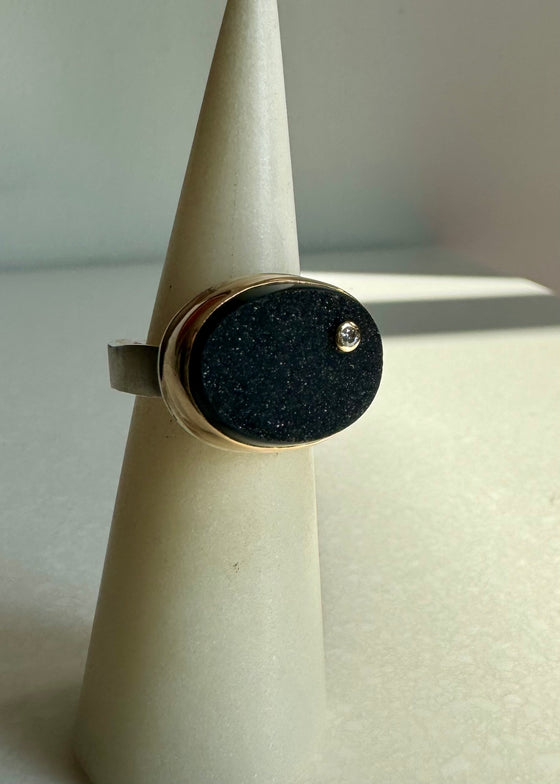 Jamie Joseph | Brazilian Black Drusy Ring