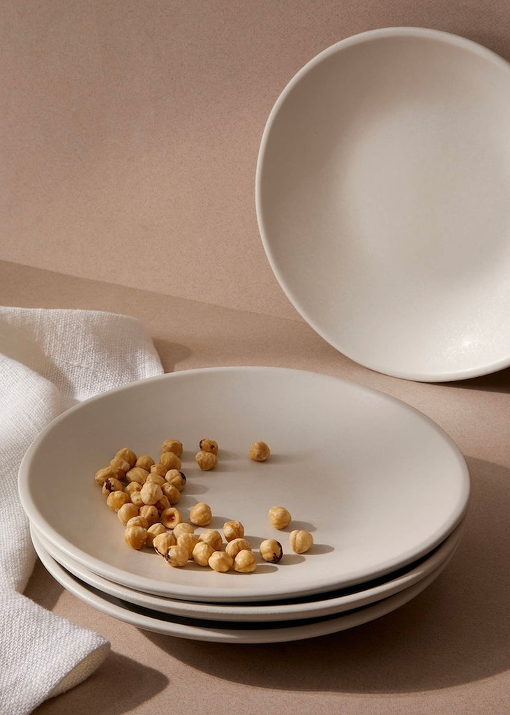 Stoneware Dinner Plate | Organic Shape 10.2"