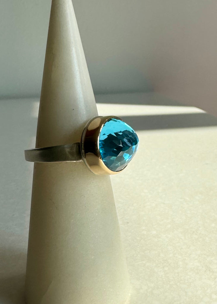 Jamie Joseph | Swiss Blue Topaz Ring