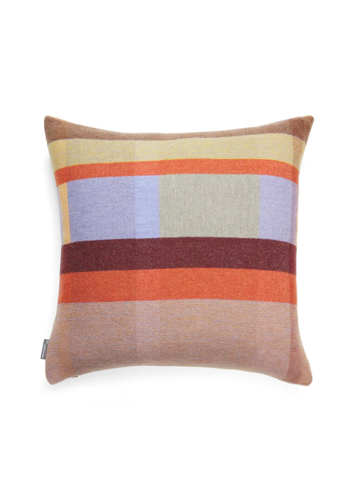 Wallace + Sewell | Cecil Block Cushion Cover | Peach