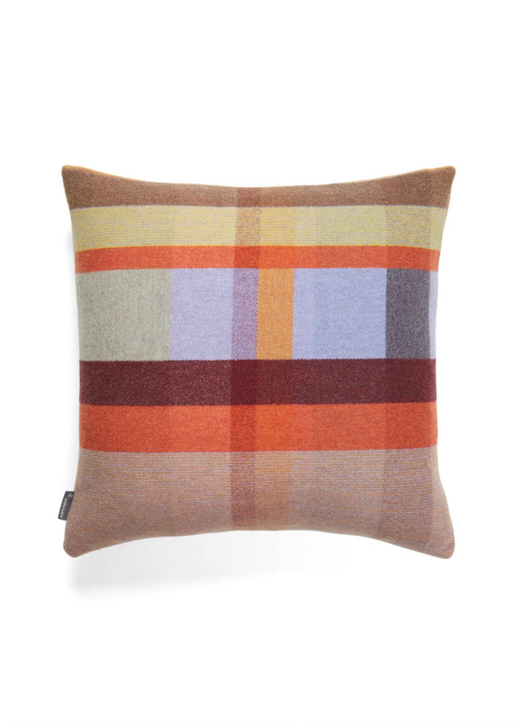 Wallace + Sewell | Cecil Block Cushion Cover | Peach
