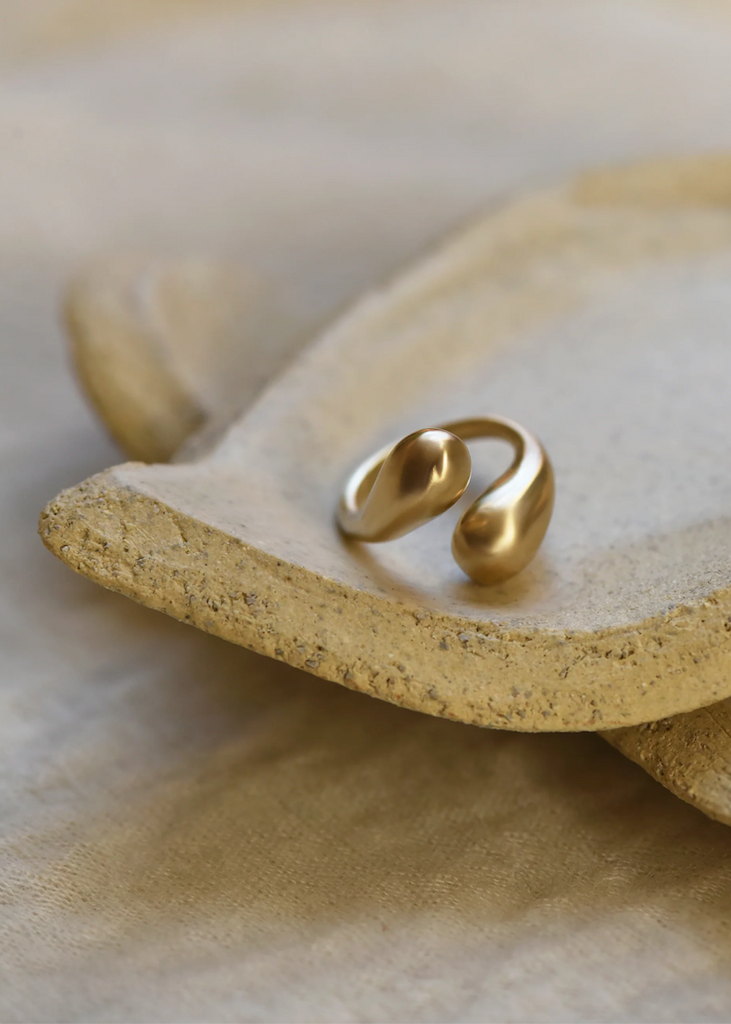 8.6.4. Design | Double Droplet Ring | Brass