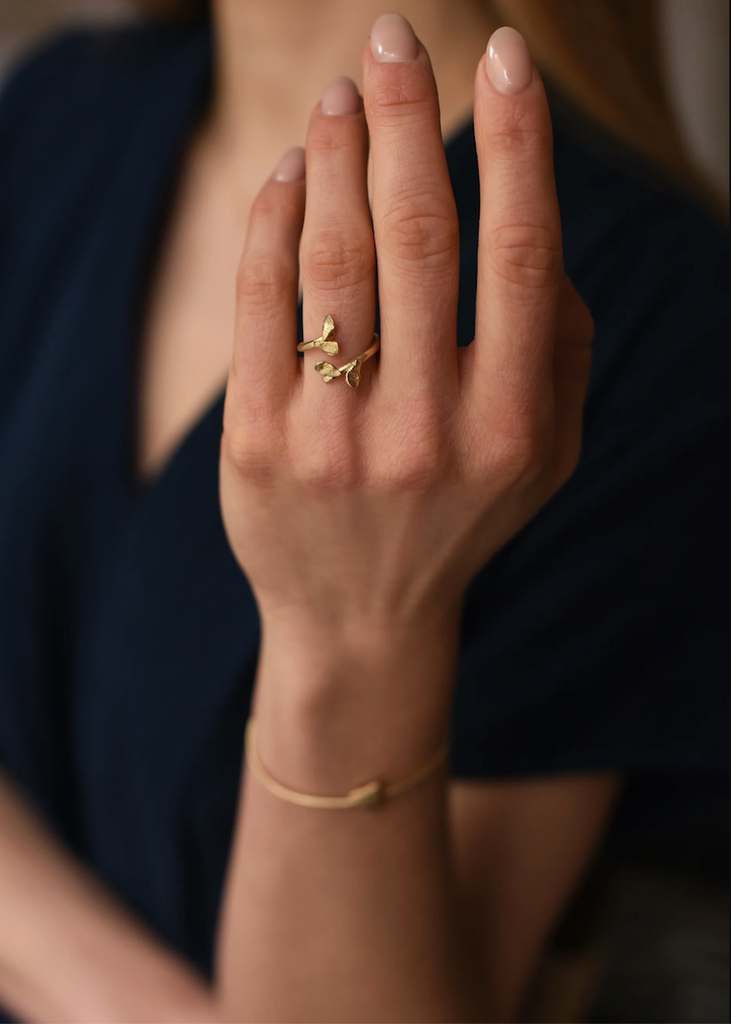 8.6.4. Design | Leaf Ring | Brass