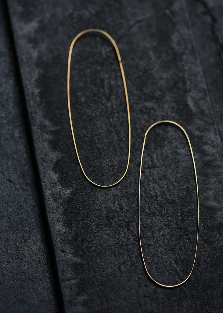 8.6.4. Design | Long Oval Hoops | 14k Gold Filled