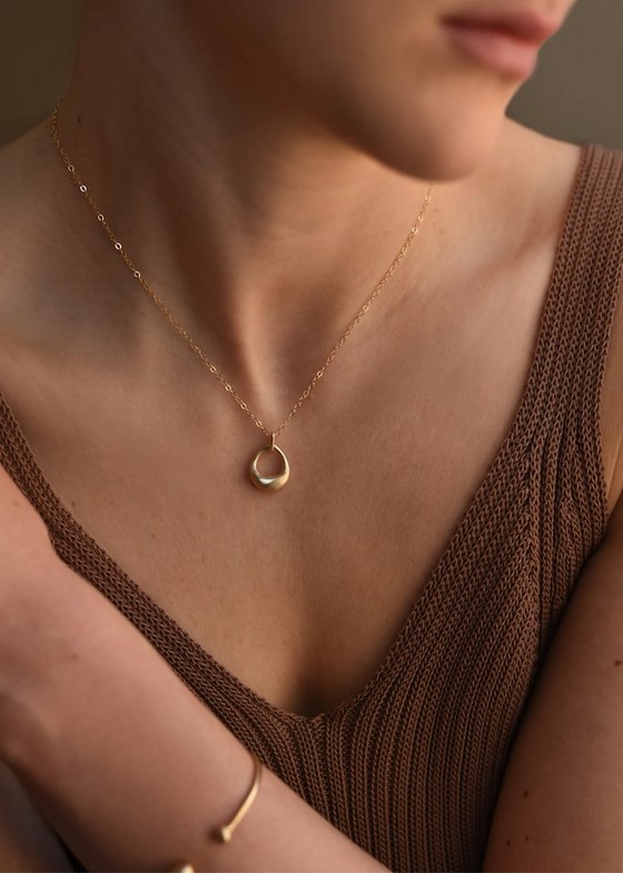 8.6.4. Design | Loop Necklace | Brass