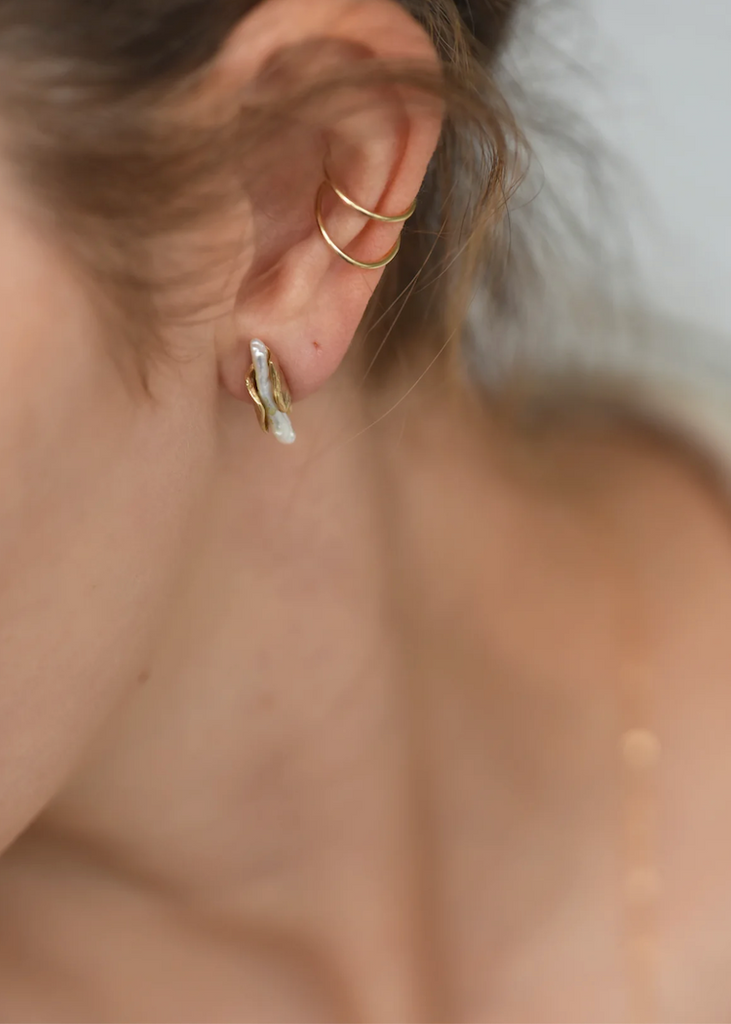8.6.4. Design | Small Brass + Pearl Studs