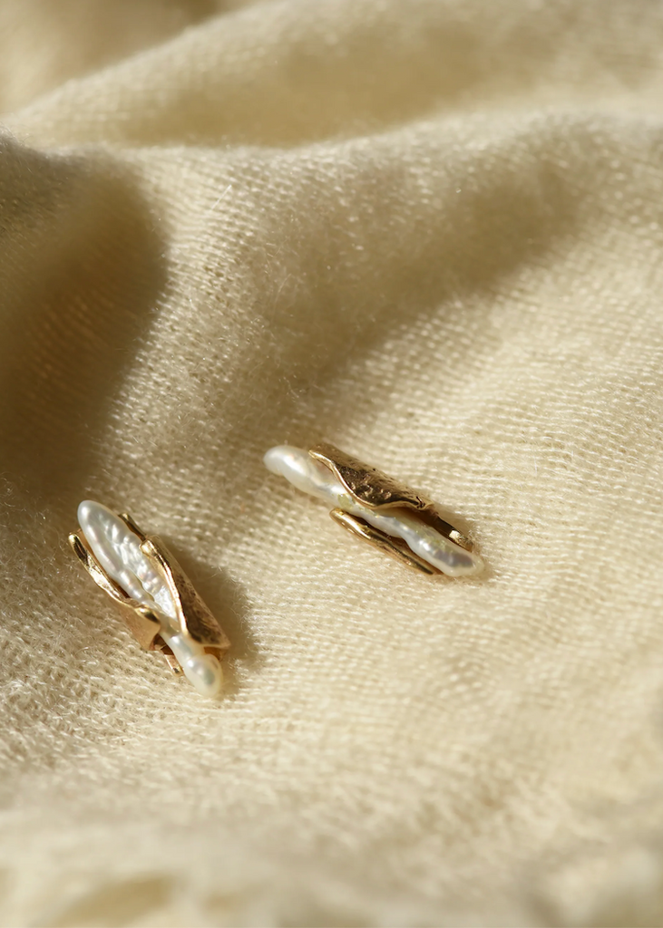 8.6.4. Design | Small Brass + Pearl Studs