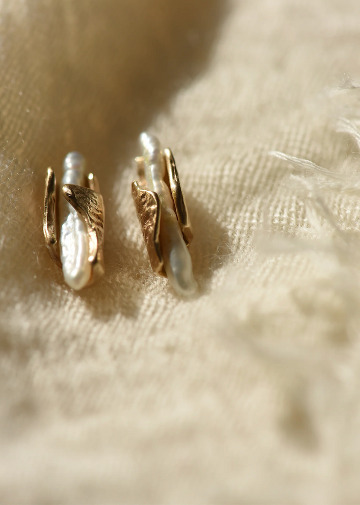 8.6.4. Design | Small Brass + Pearl Studs
