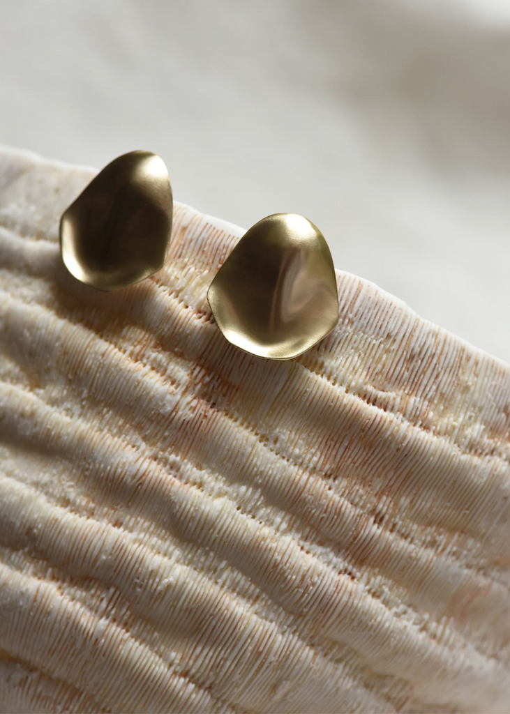 8.6.4. Design | Thumbprint Earrings | Brass