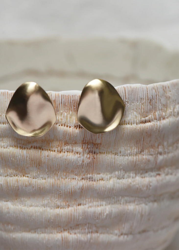 8.6.4. Design | Thumbprint Earrings | Brass