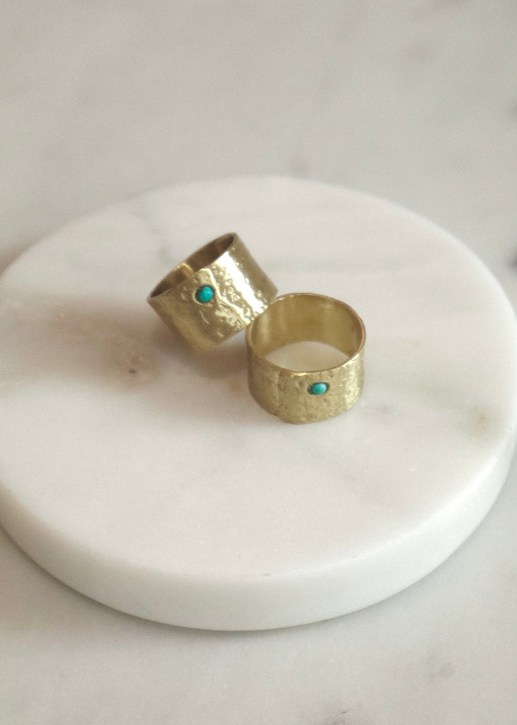 8.6.4. Design | Turquoise + Brass Ring