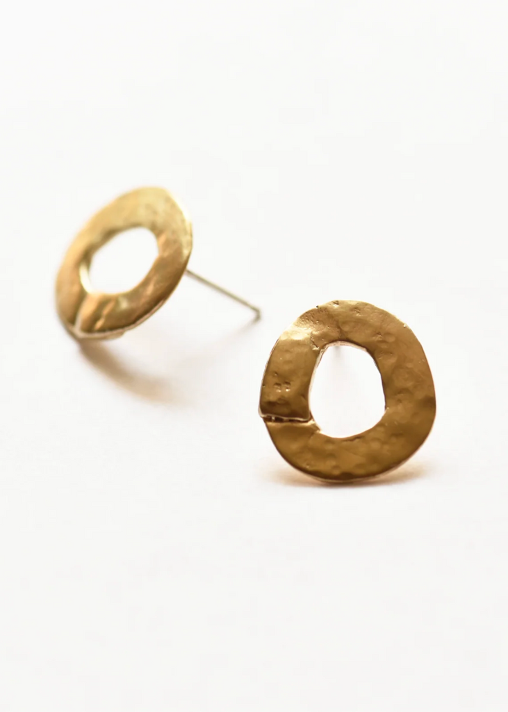 8.6.4. Design | Small Brass Stud Earrings