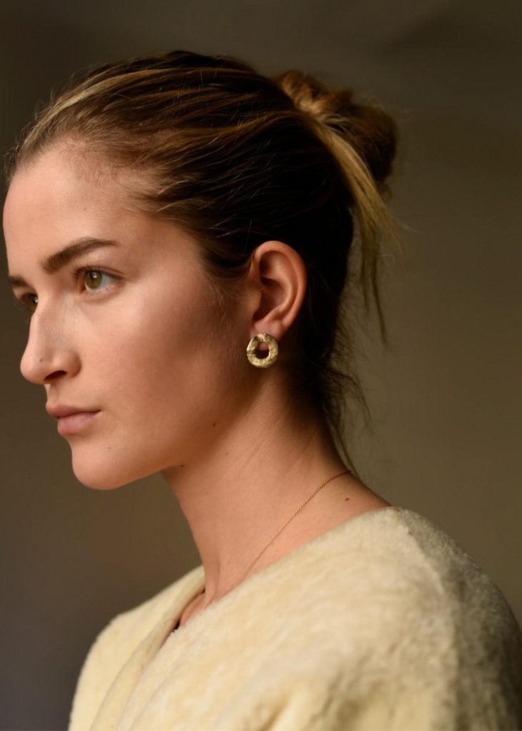 8.6.4. Design | Small Brass Stud Earrings