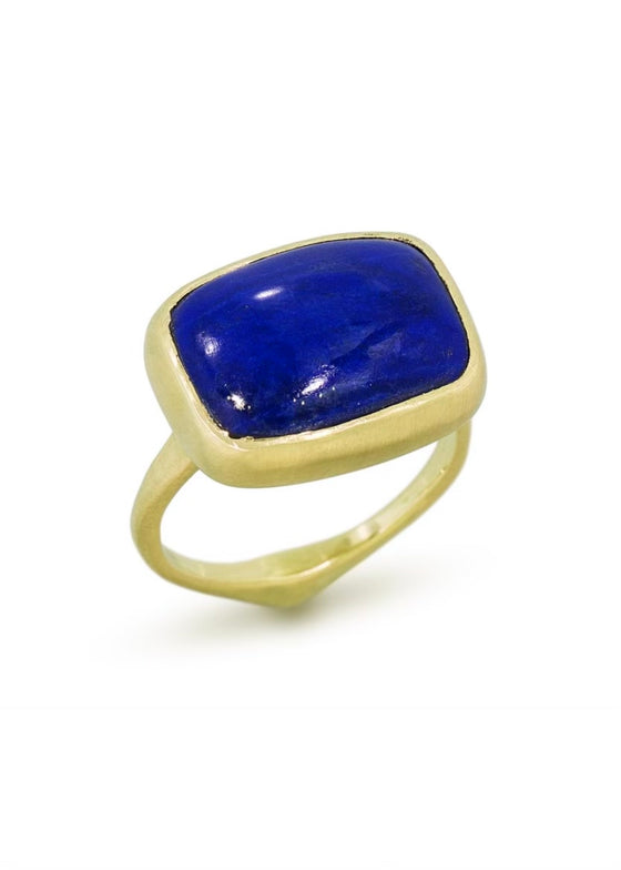 Judi Powers | Corazon Cabochon Ring Lapis