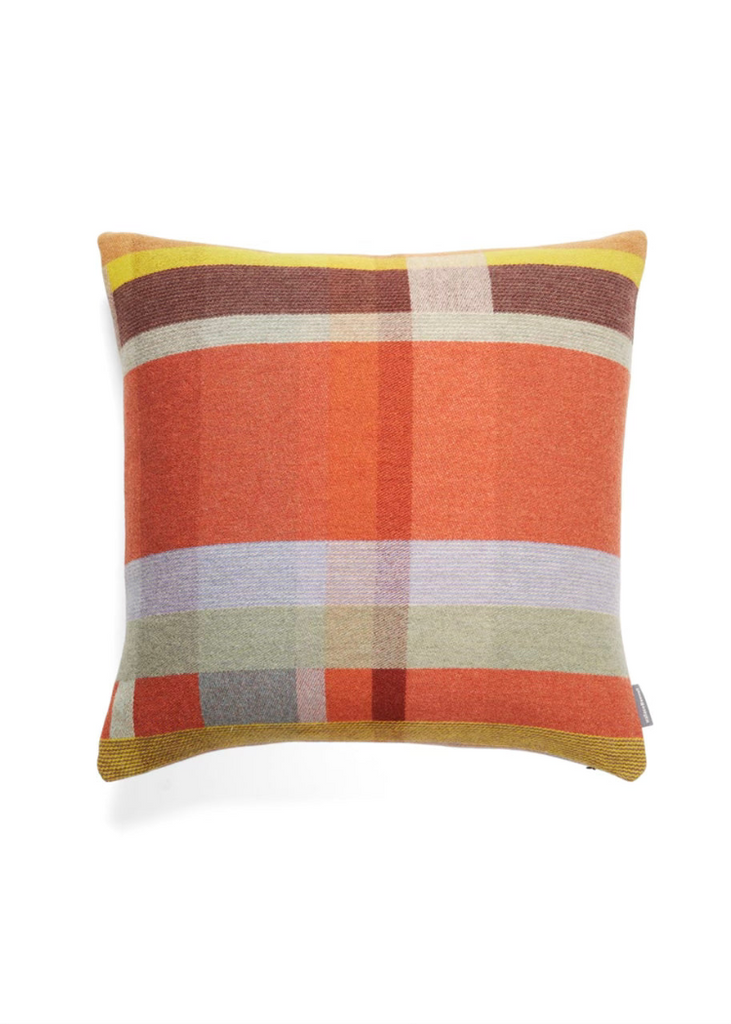 Wallace + Sewell | Cecil Block Cushion Cover | Peach