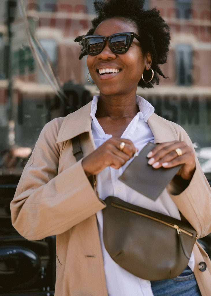 ABBY ALLEY | Sling Bag | Olive