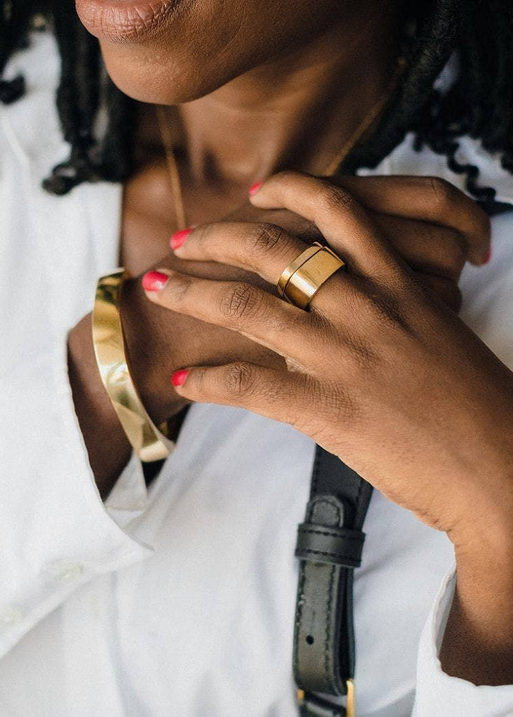 ABBY ALLEY | Square Bangle II
