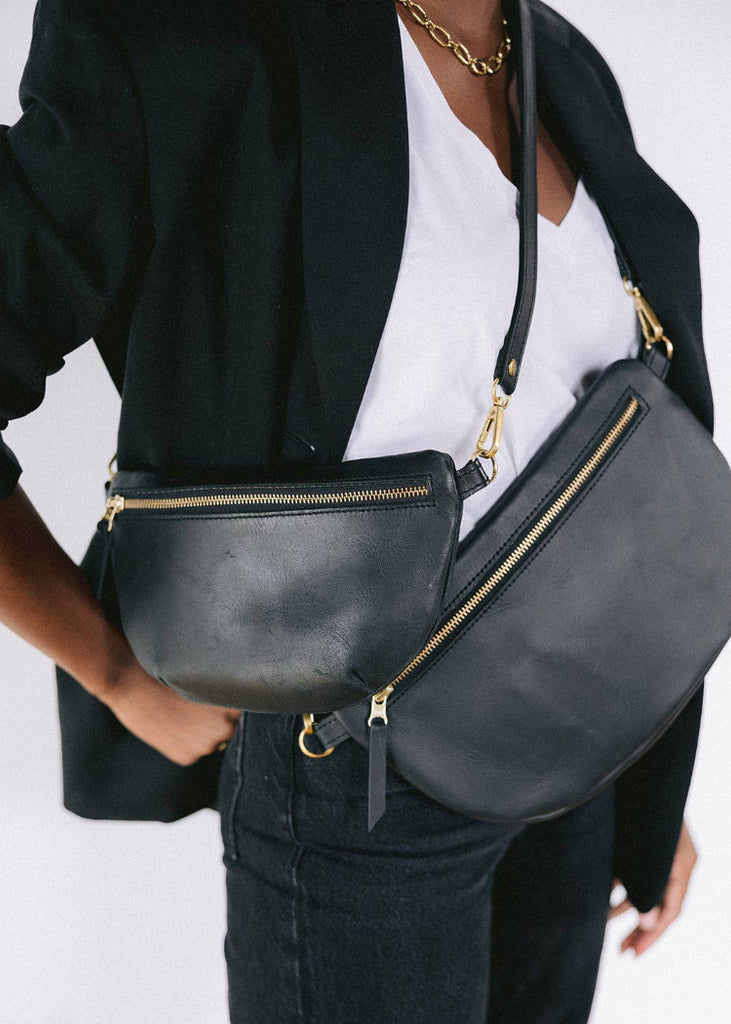 ABBY ALLEY | The Big Sling Bag | Black