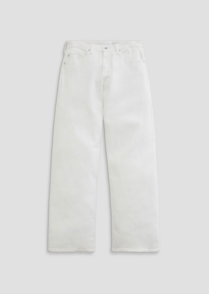 AG | Adria Low-Rise Wide Leg | Gallery White