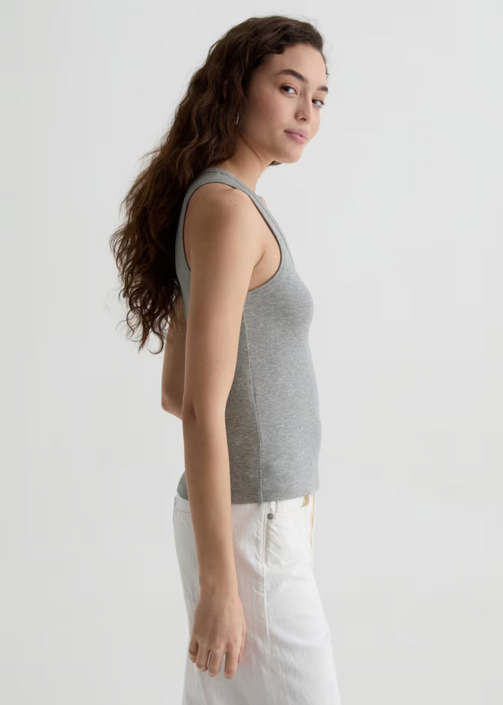 AG | Ashley Top | Grey Heather