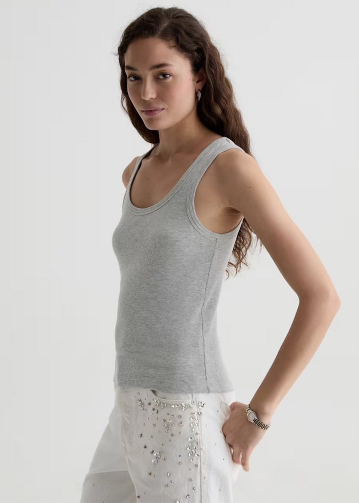 AG | Ashley Top | Grey Heather