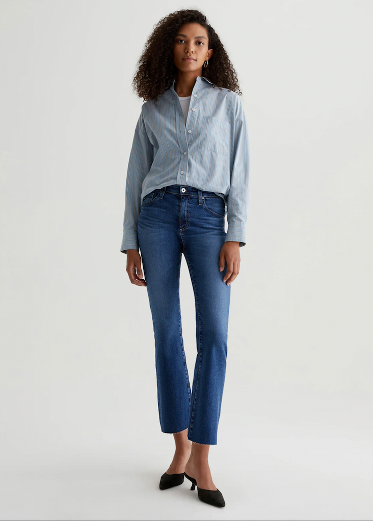 AG | Farrah Boot Crop Jeans