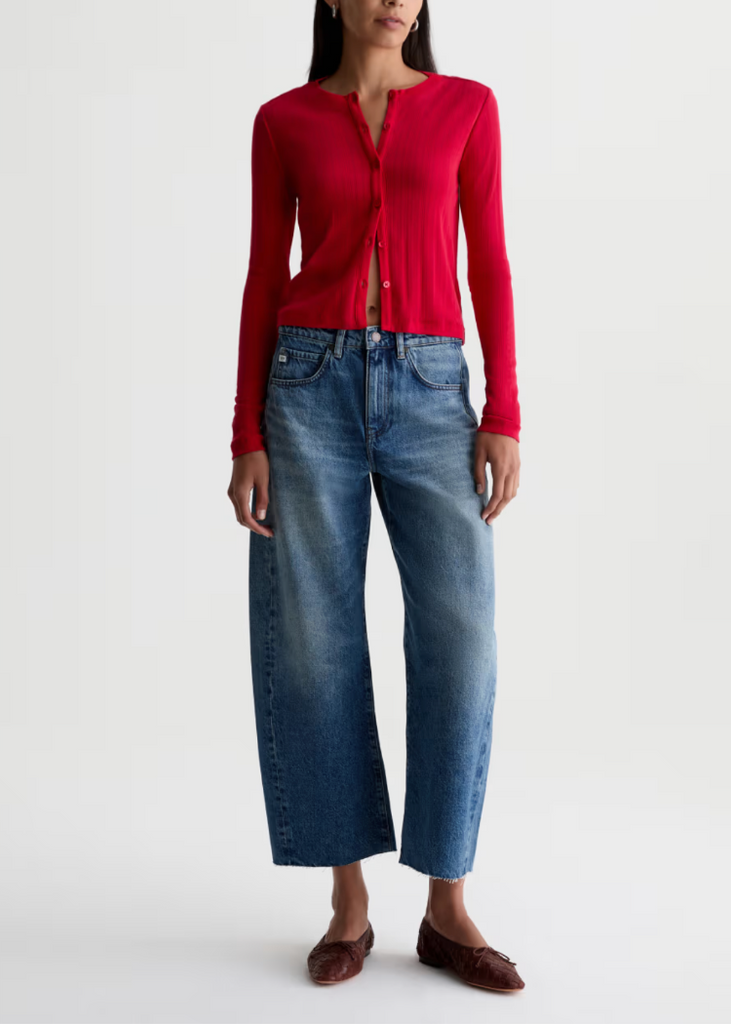 AG | Hattie Crop | Perfect Pitch