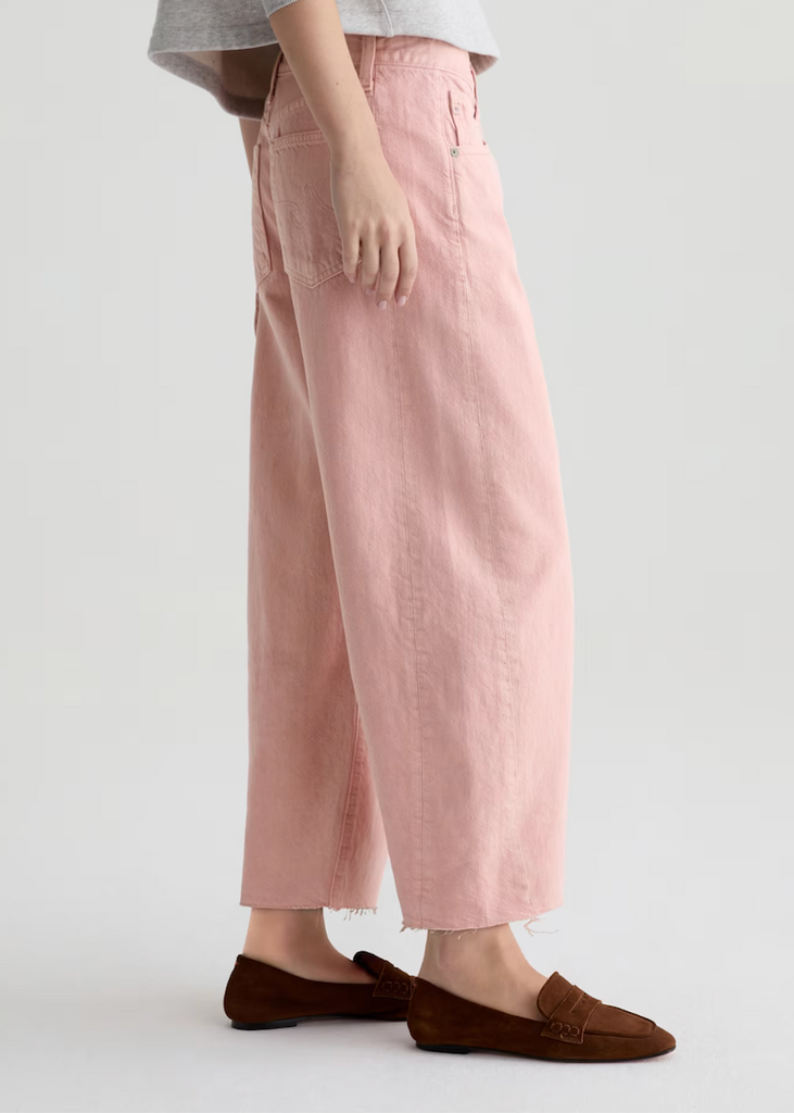 AG | Hattie Crop | Sulfer Sparkling Rose