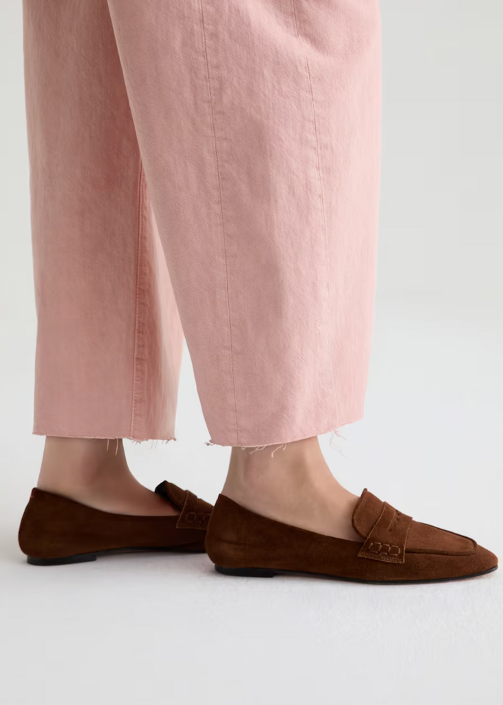 AG | Hattie Crop | Sulfer Sparkling Rose