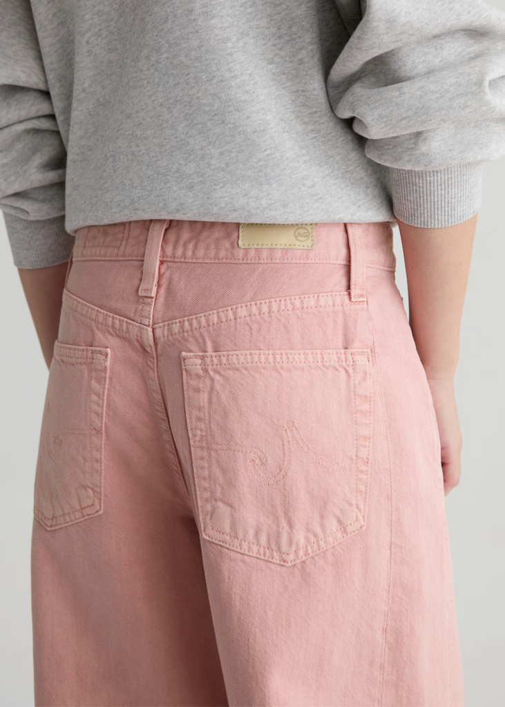 AG | Hattie Crop | Sulfer Sparkling Rose