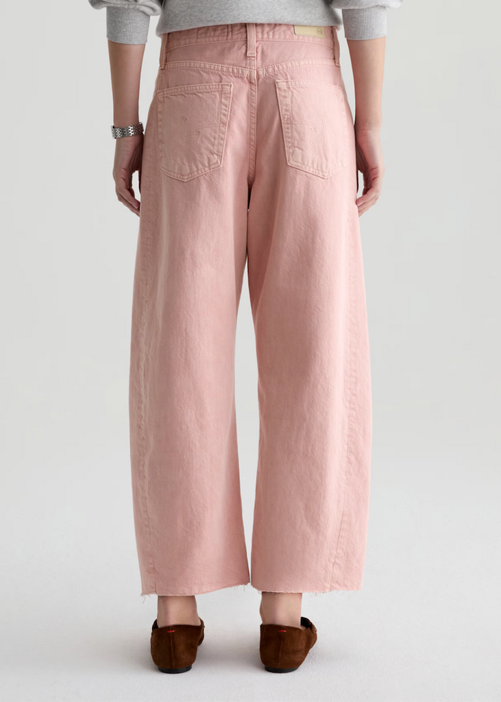 AG | Hattie Crop | Sulfer Sparkling Rose
