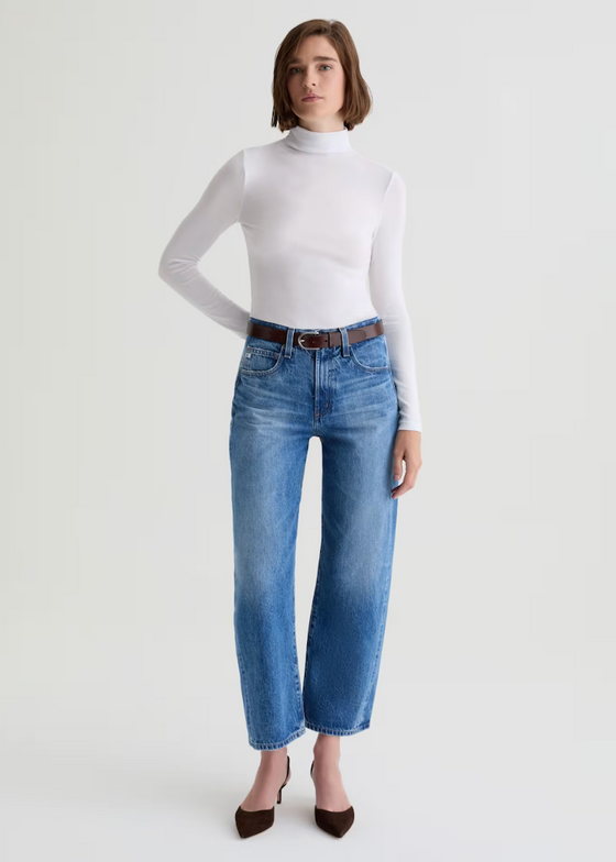 AG | Hattie High-Rise Barrel Candid