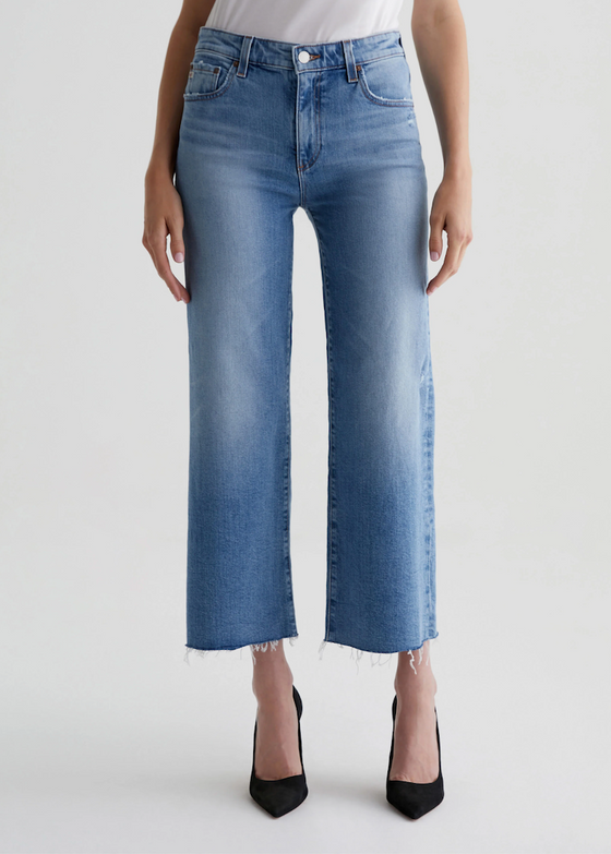 AG | Saige Wide Leg Crop Jeans