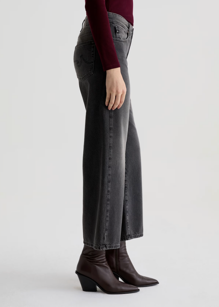 AG | Saige Wide Leg Crop Overnight