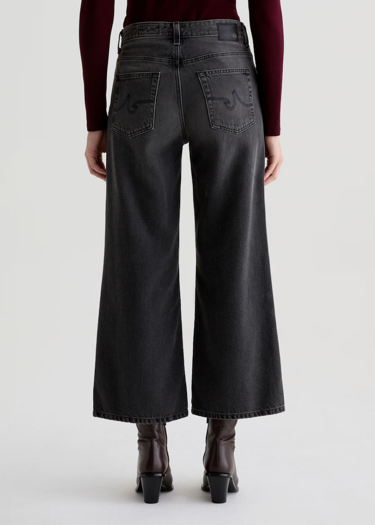 AG | Saige Wide Leg Crop Overnight
