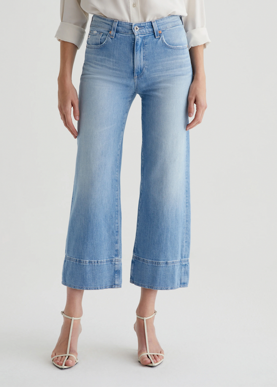 AG | Saige Wide Leg Crop | Dana Point