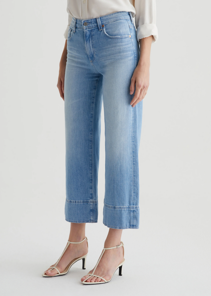 AG | Saige Wide Leg Crop | Dana Point