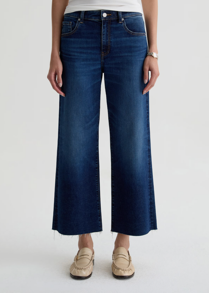 AG | Saige Wide Leg Crop | Outspoken