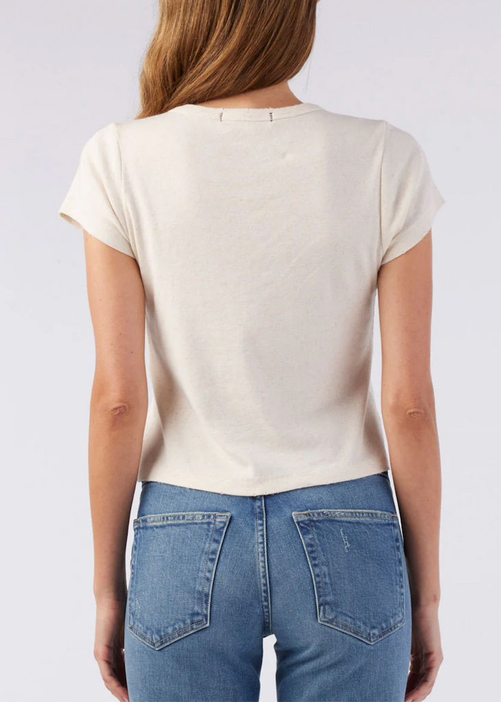 AMO Denim | Baby Tee | Oatmeal Heather