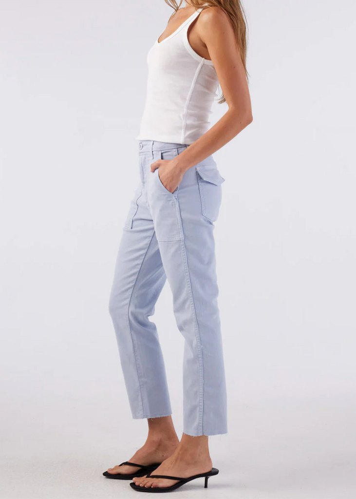 AMO Denim | Easy Army Trouser in Sky